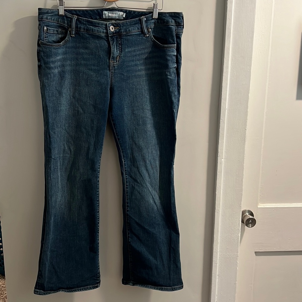 Torrid bootcut jeans size 18S